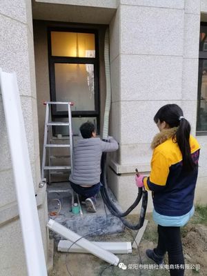 專業(yè)安裝，安心享受——供銷社格力中央空調(diào)安裝服務圓滿竣工紀實